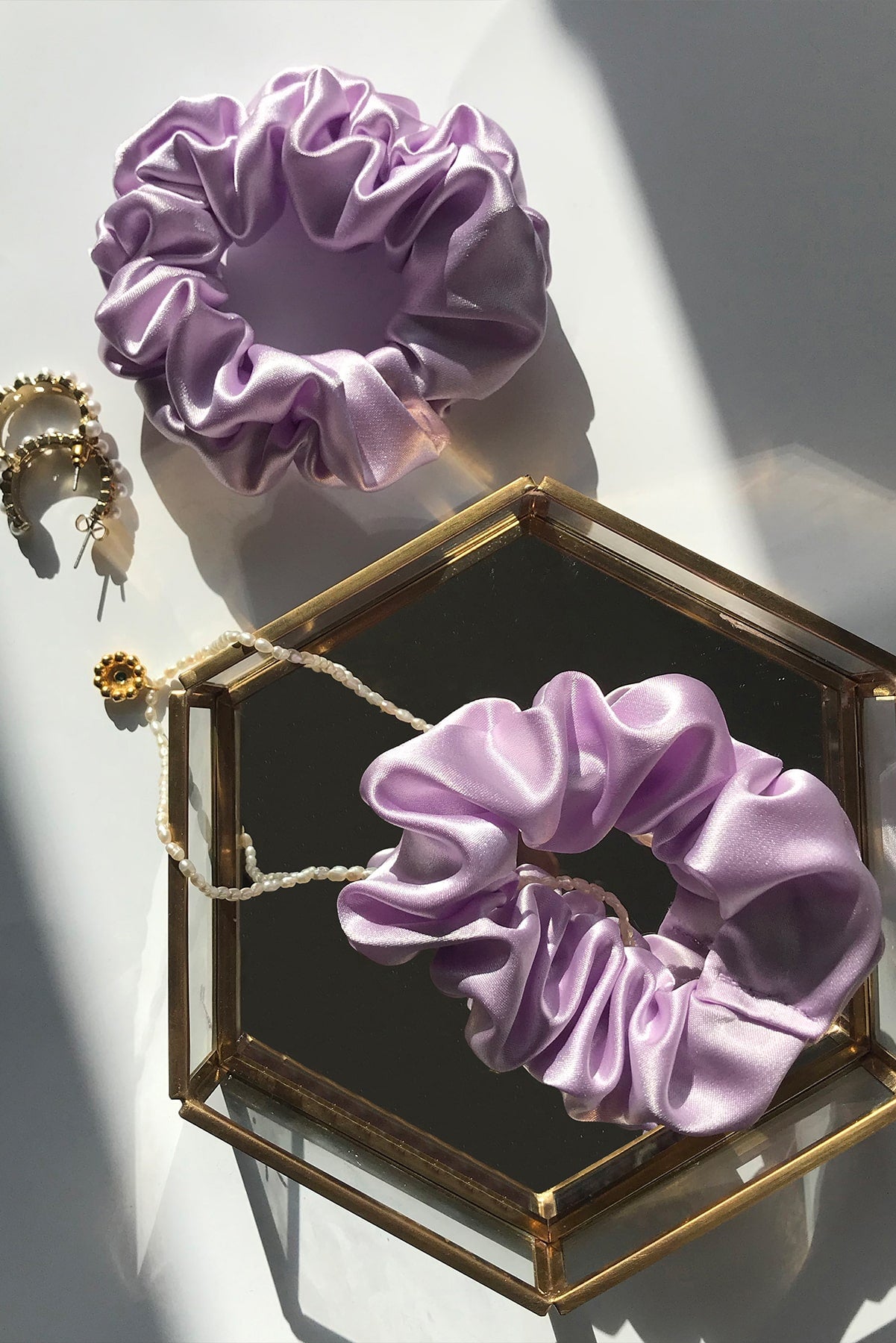 Scrunchie in Lilac
